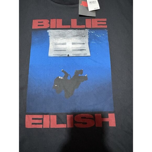 Billie Eilish Hit Me Hard and Soft Black T-Shirt Youth Size XL NWT - Picture 4 of 9
